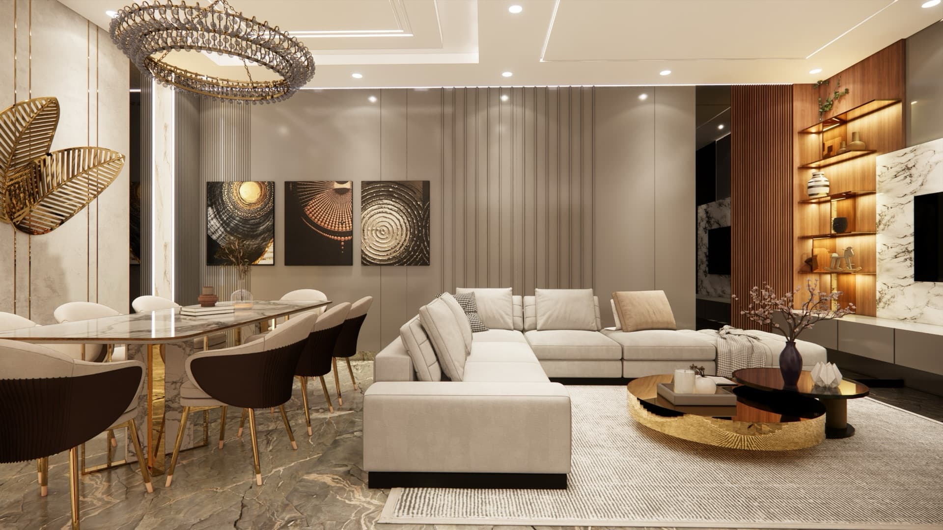 Living · seating